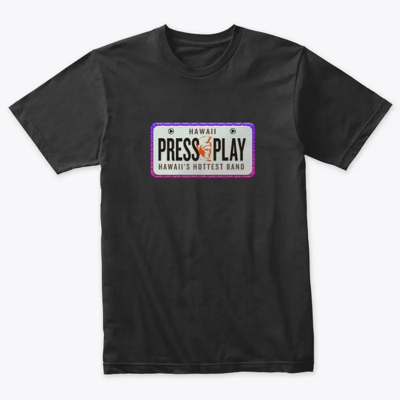 Press Play "HI License Plate" Merch