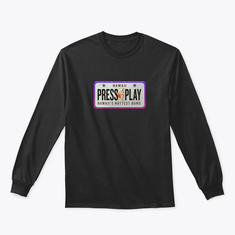 Press Play "HI License Plate" Merch